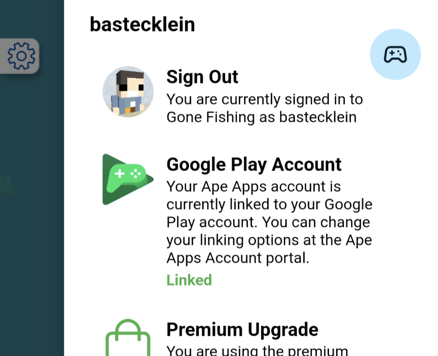 Experimental - Account Linking and Automatic Login with Google Play - Ape  Apps